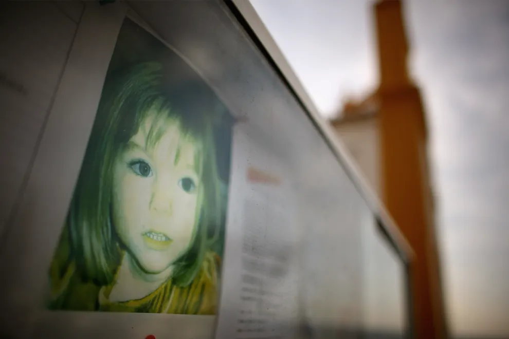Foto de Madeleine McCann.