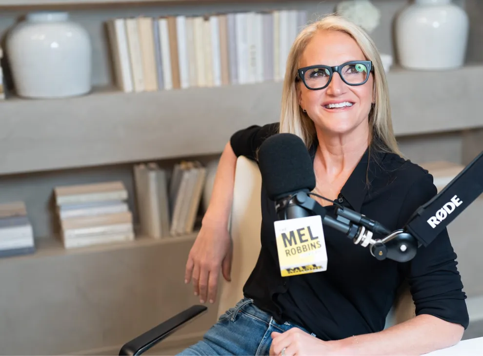 Mel Robbins, autora de "The let them theory"