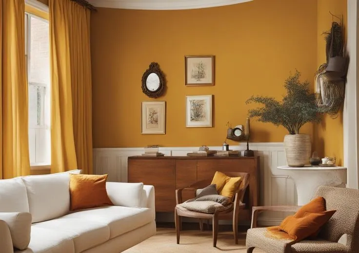 De qué color conviene pintar las paredes si los muebles son de madera