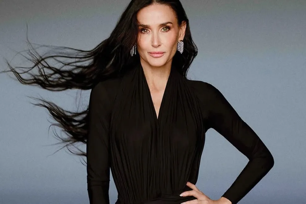 Demi Moore se ha convertido en el centro de todas las miradas.
