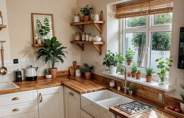 Verde en la cocina: estas son las plantas ideales que resisten el calor y el vapor