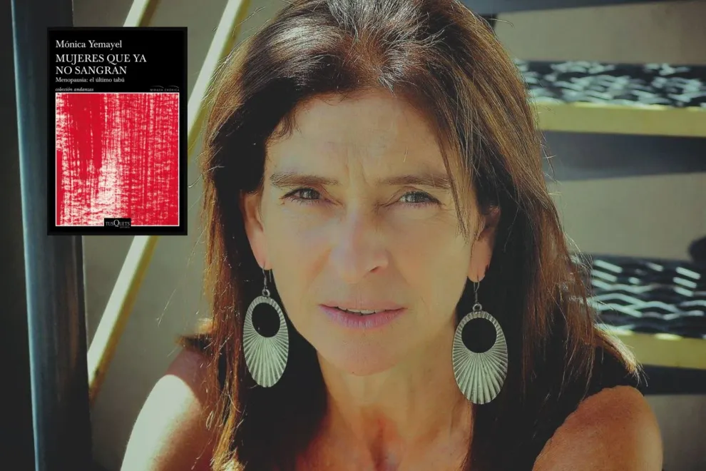 Mónica Yemayel publicó Mujeres que ya no sangran. Meopausia: el último tabú