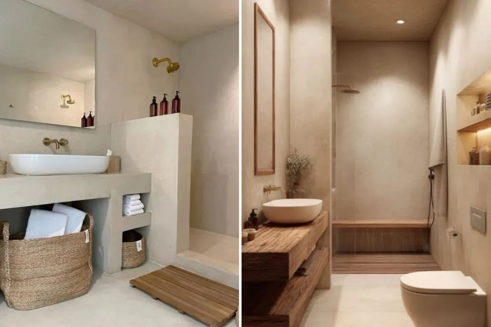 Adiós a los azulejos: los nuevos materiales que transforman el baño sin gastar de más