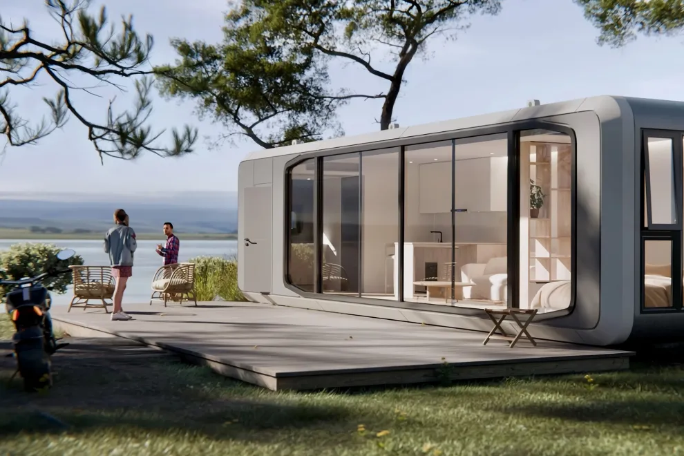 Tiny houses: así son las mini casas cápsula que se instalan en solo dos horas