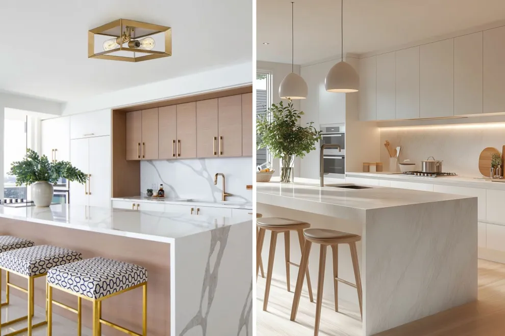 En línea con las propuestas deco de 2026, la piedra sinterizada encarna la búsqueda de materiales sostenibles, funcionales y visualmente armónicos.