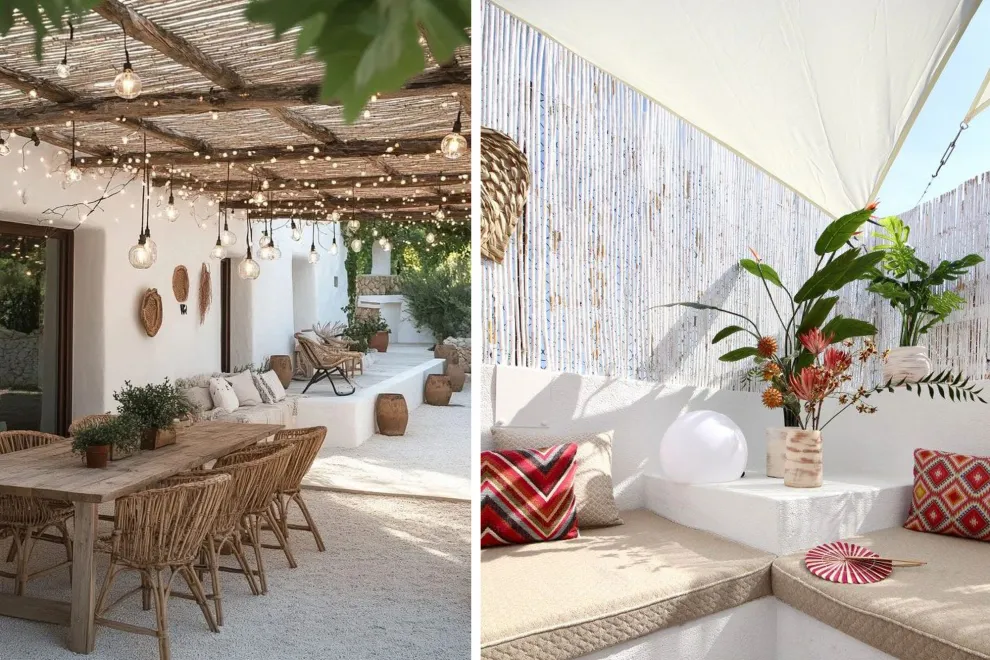 Las terrazas, balcones y jardines se han convertido en auténticos refugios urbanos.