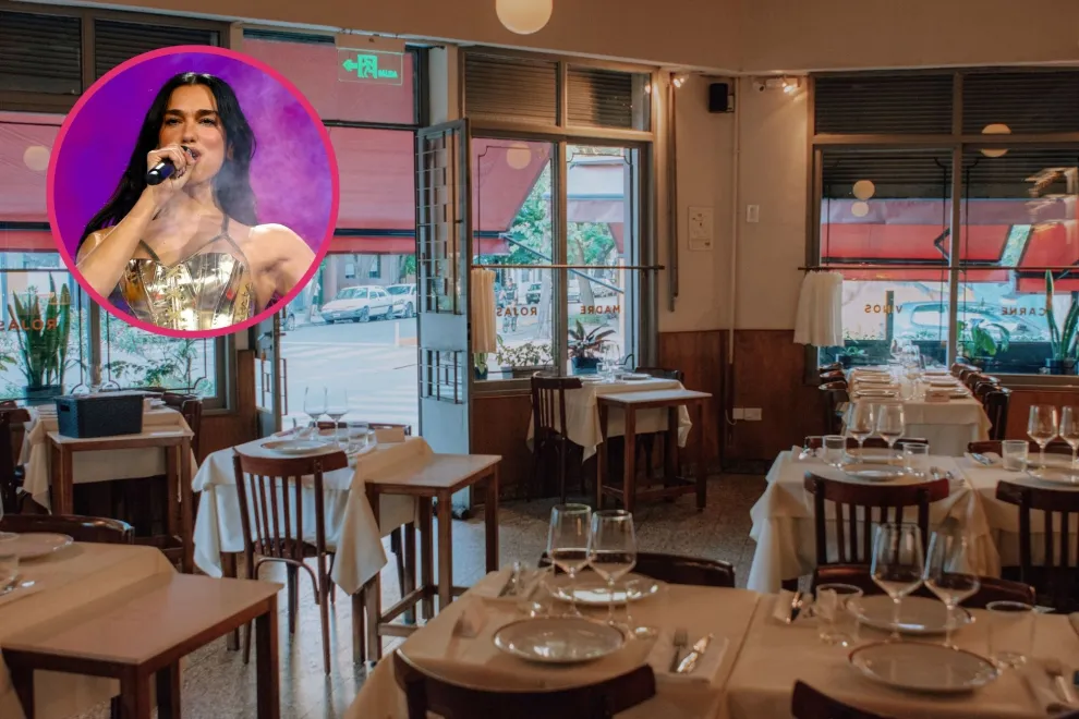 Dua Lipa en Argentina: cuánto cuesta cenar en el restaurante de Villa Crespo que eligió para comer con su familia
