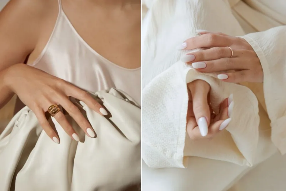 Minimalistas y elegantes: así son las uñas cloud dancer, el color elegido por Pantone para el 2026