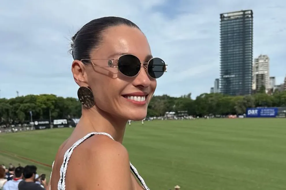 Pampita en el Abierto Argentino de Polo