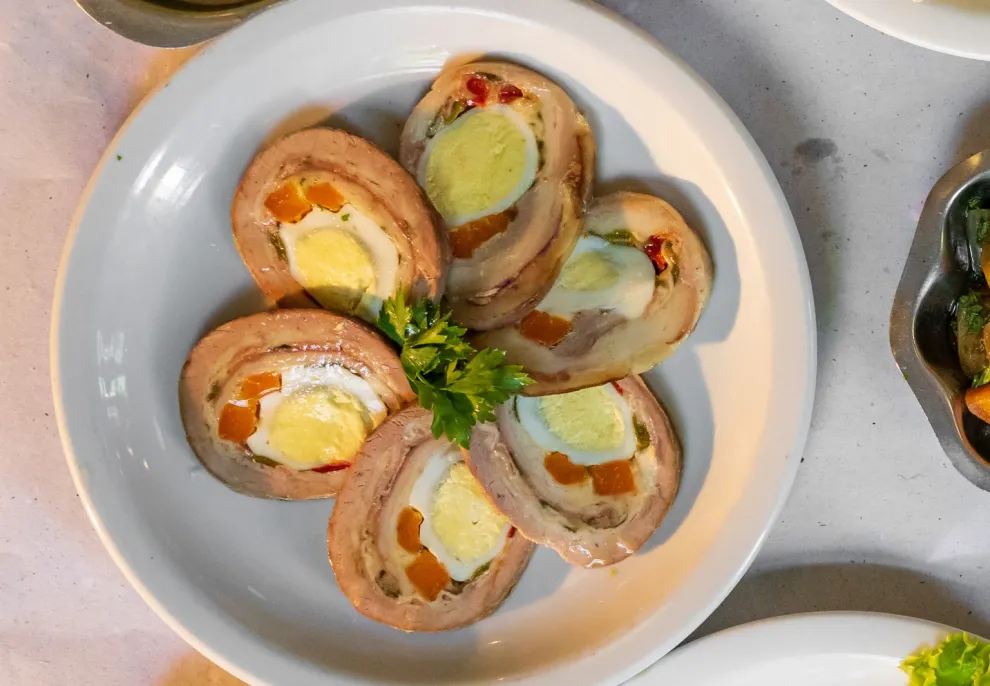 Receta de matambre arrollado frío