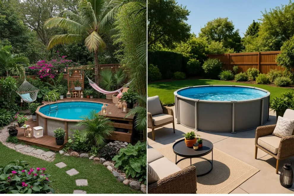 Piletas de lona con estilo: ideas para integrarlas al patio y convertirlas en un rincón más armónico