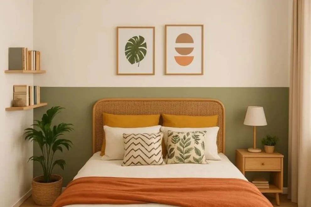3 ideas low cost para decorar la pared de la cabecera de la cama
