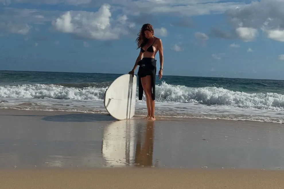 Las opciones de trajes de baño que propone Awada se destacan por su silhouette favorecedora