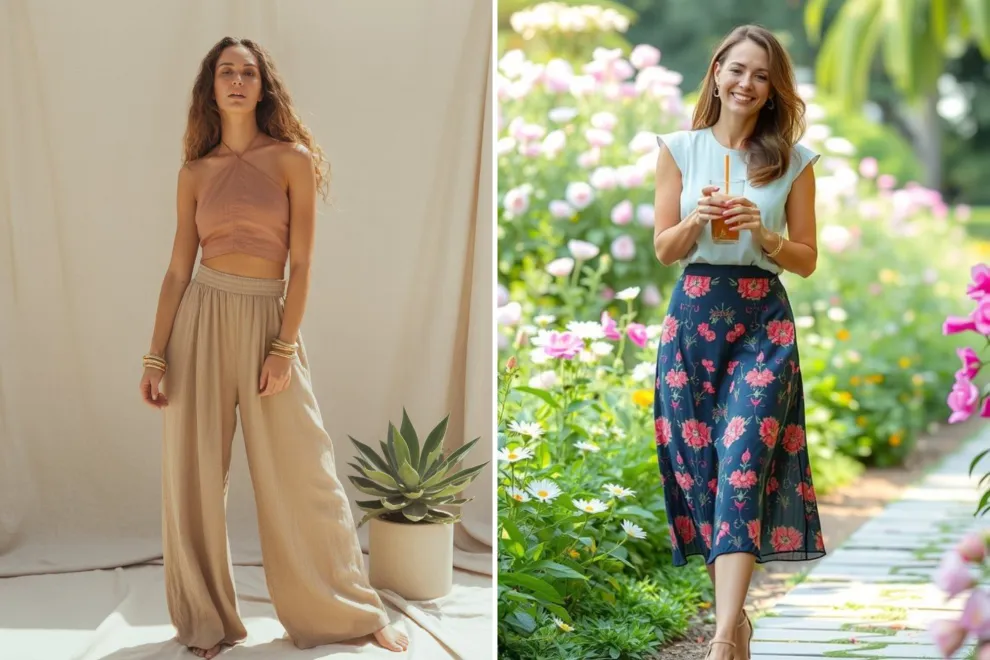 Armario cápsula de calor: combinaciones de prendas que resuelven una semana completa.