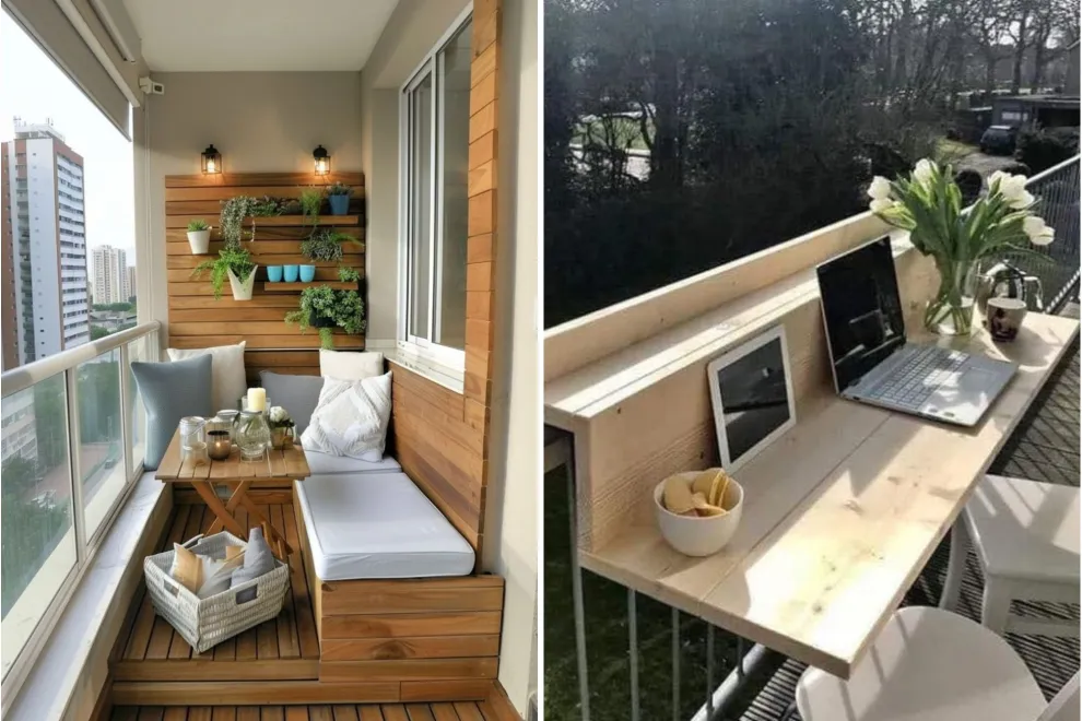 Balcones mini: ideas para transformarlo en un ambiente más.