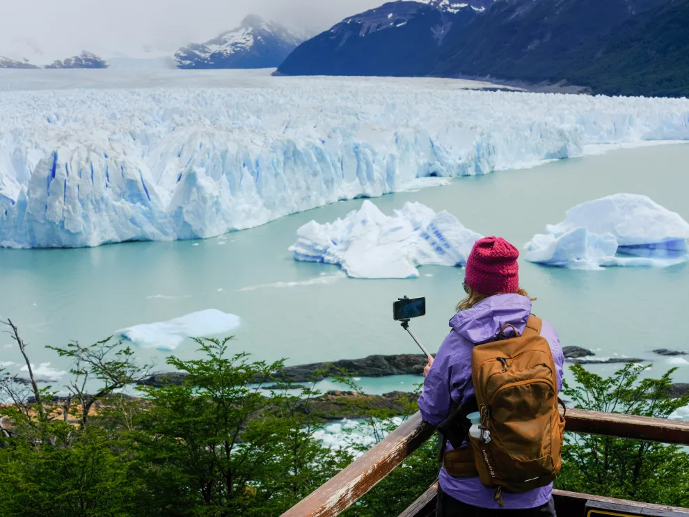 Glaciar Perito Moreno, en la Patagonia.