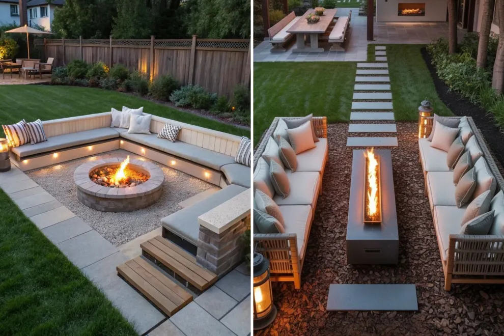 Jardines con fogonero: ideas y tendencias para sumar fuego y estilo a tu espacio exterior.