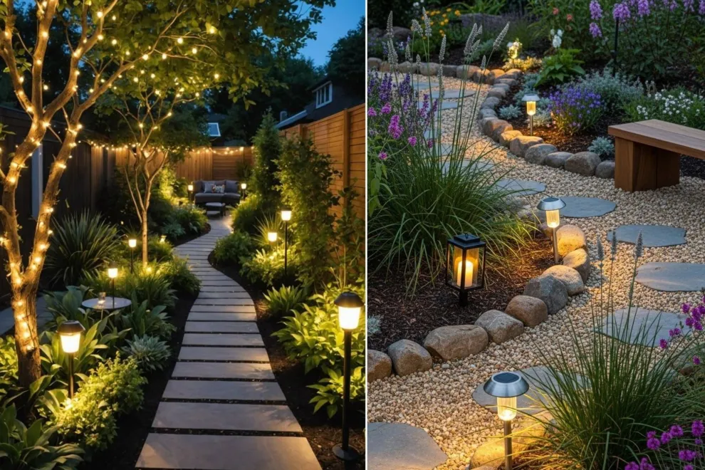 Lámparas solares para jardín: cómo crear un ambiente exterior sin gastar de más