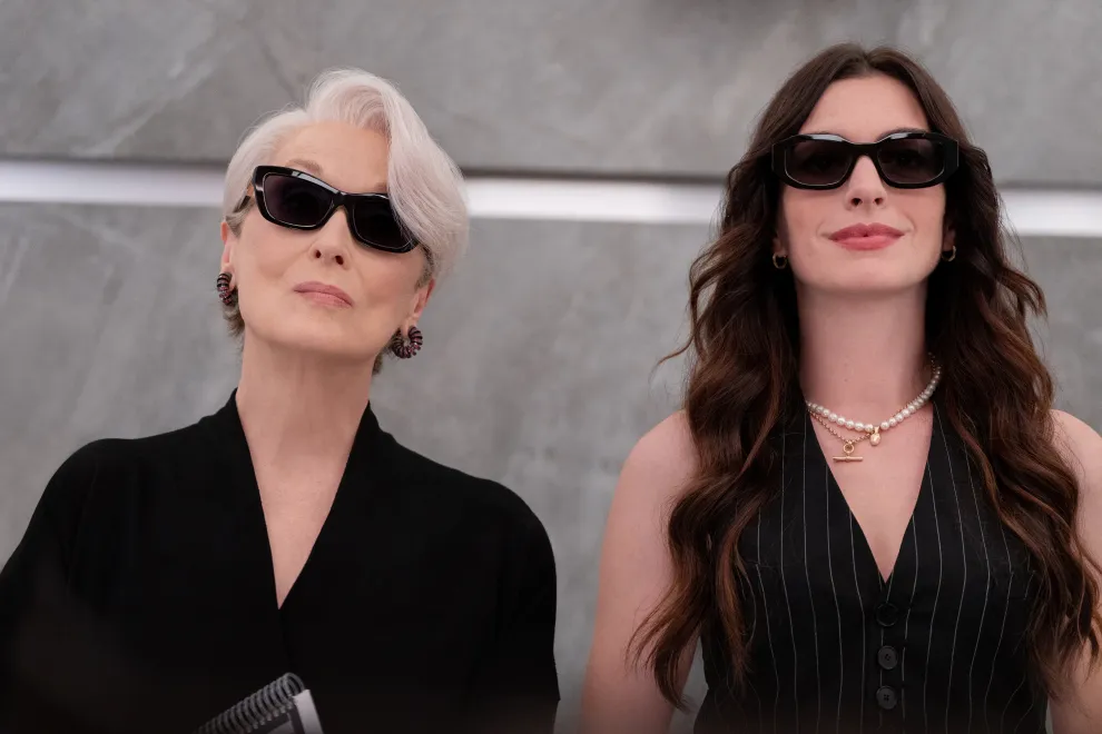 Foto de Meryl Streep y Anne Hathaway en El diablo viste a la moda 2.
