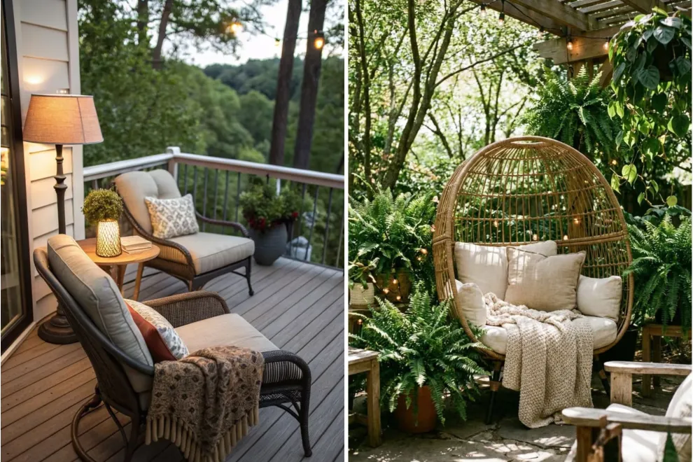 3 ideas simples para armar un rincón de lectura al aire libre