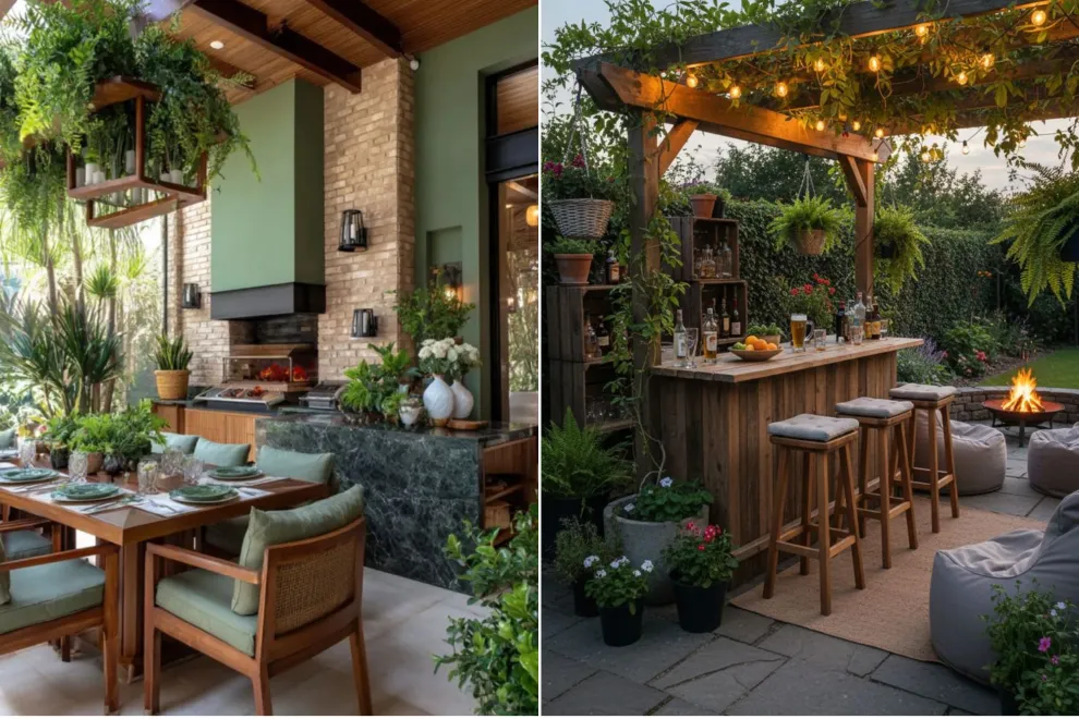 Quinchos verdes: cómo transformar espacios rígidos y secos en oasis botánicos