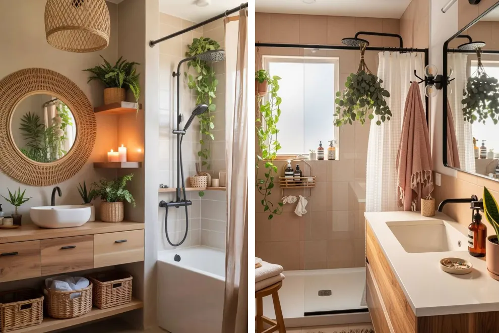 Modernizar tu baño no requiere grandes obras: basta con jugar con accesorios, iluminación, textiles, plantas y organización.