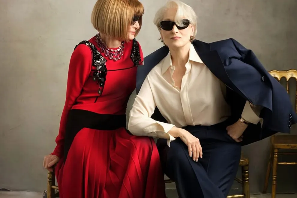 Anna Wintour y Miranda Priestly se convirtieron en protagonistas de una de las portadas más comentadas del año.