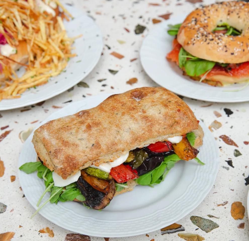 5 lugares recomendados para comer sádwiches o hamburguesas veggie.