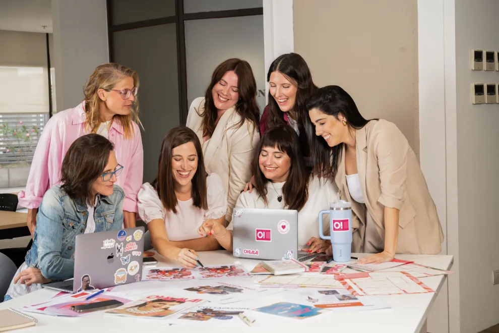 El equipo de mujeres que hace de OHLALÁ!