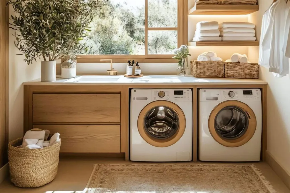 Durante años relegado a un espacio meramente funcional, el lavadero empieza a ganar protagonismo en la casa