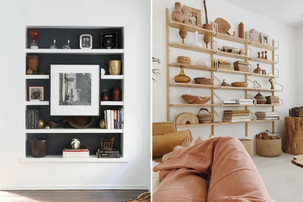 La tendencia del “shelfie”: cómo decorar tus estantes para que se vean de revista.