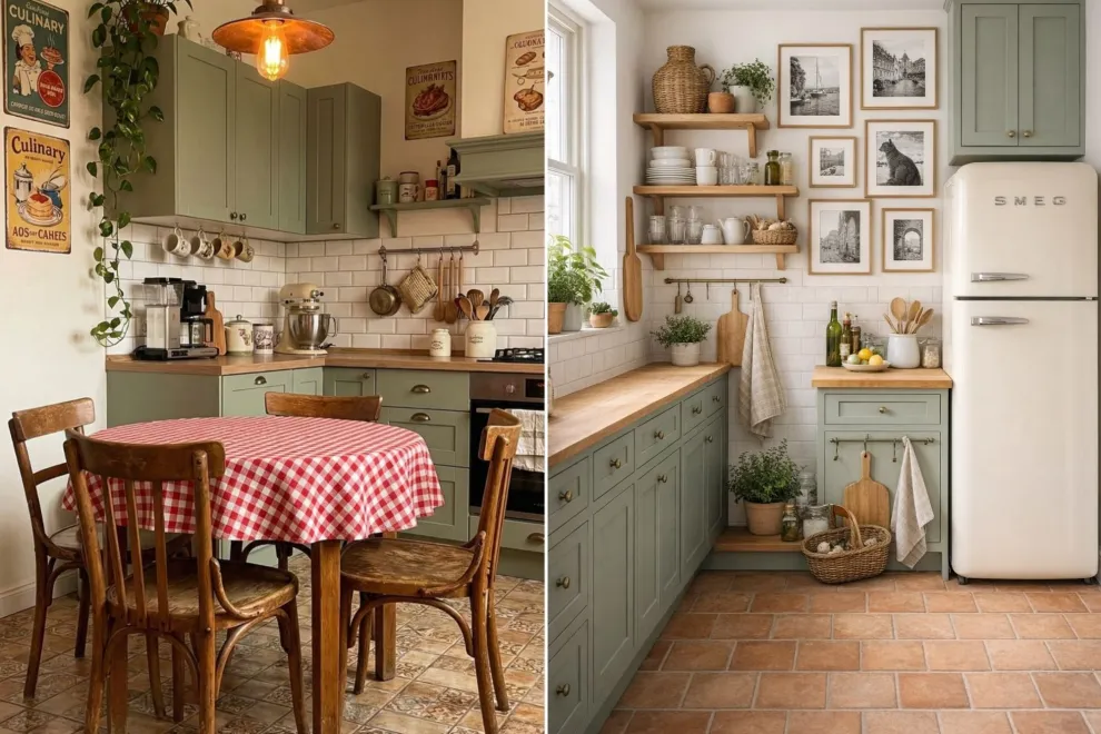 Cozy kitchen: cómo son las “cocinas de abuela” que se volvieron tendencia en deco