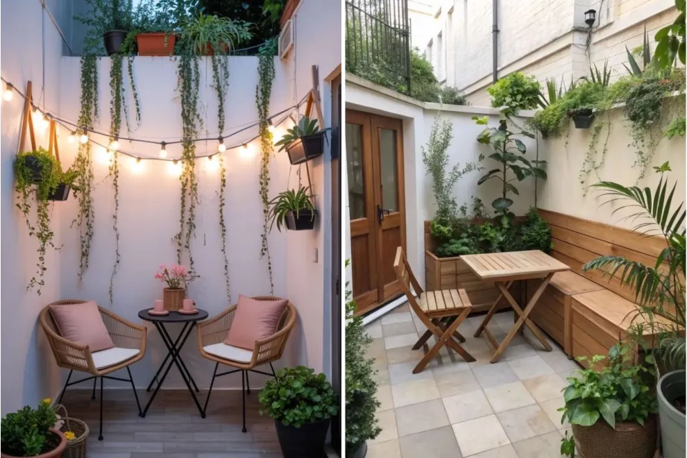 Patios internos mini: ideas para optimizarlos y convertirlos en el rincón más lindo de la casa